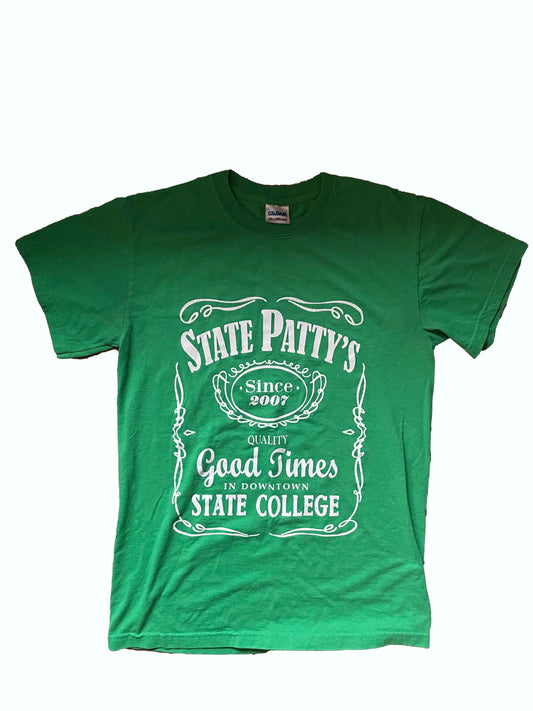 State Patty's Jack Daniels Theme Shirt