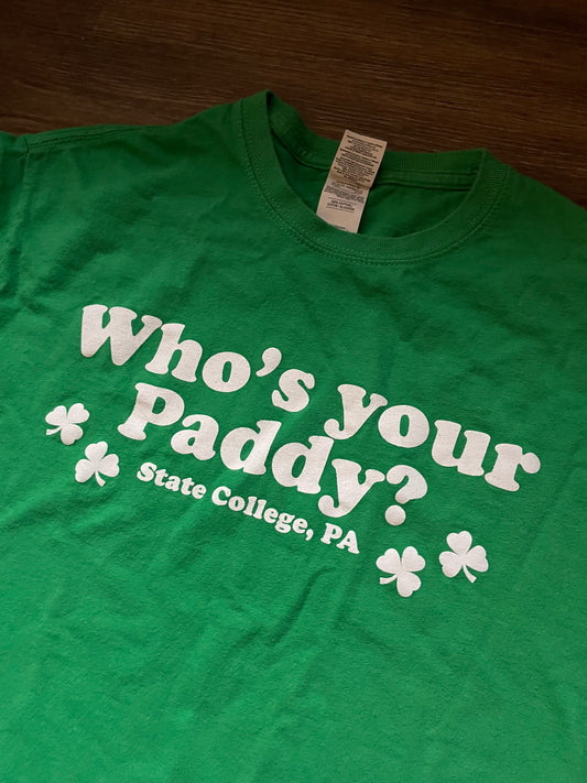 Who's your Paddy? State Patty's Day Shirt