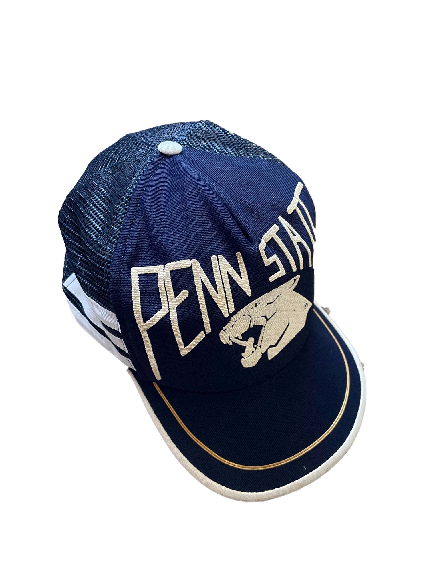 Vintage Style Penn State Lion - Penn State Nittany Lions - Trucker Hats  sold by Reciprocity Royal, SKU 42840797