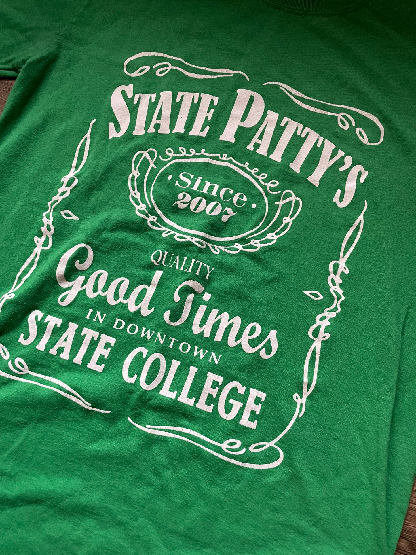 State Patty's Jack Daniels Theme Shirt