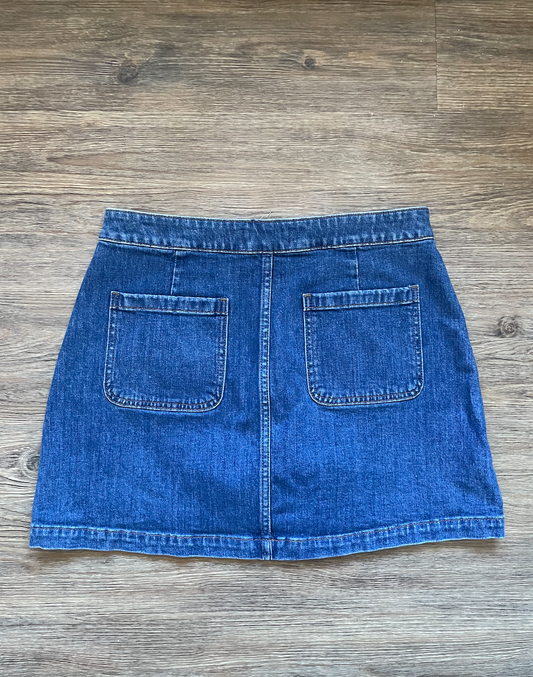 Madewell Jean Skirt