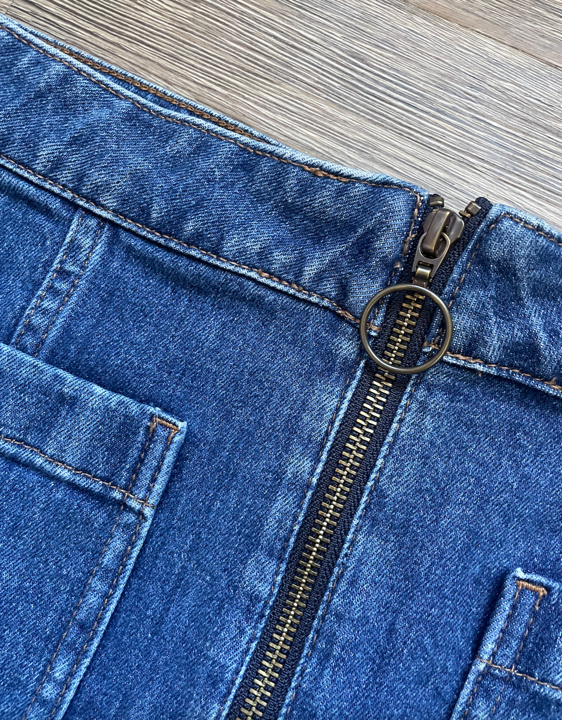 Madewell Jean Skirt