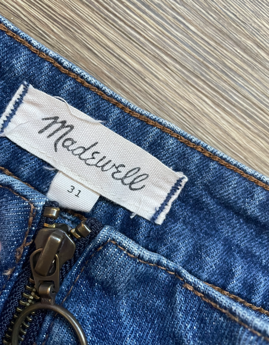 Madewell Jean Skirt
